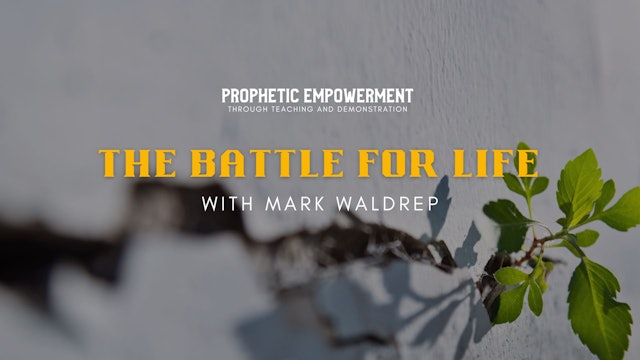 Prophetic Empowerment: Mark Waldrep (06/21) - 7PM
