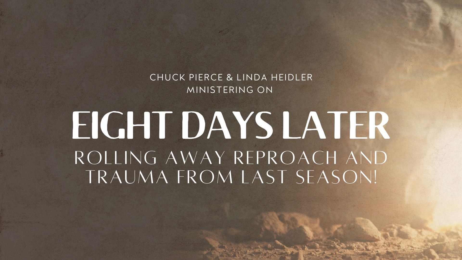 Celebration Service (4/24) - Chuck Pierce and Linda Heidler