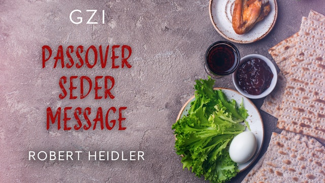 Passover Seder Message