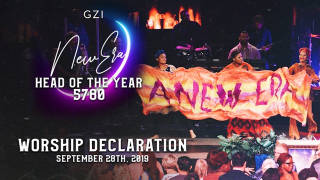 Head of the Year 5780 (9/28) - Worship Declaration