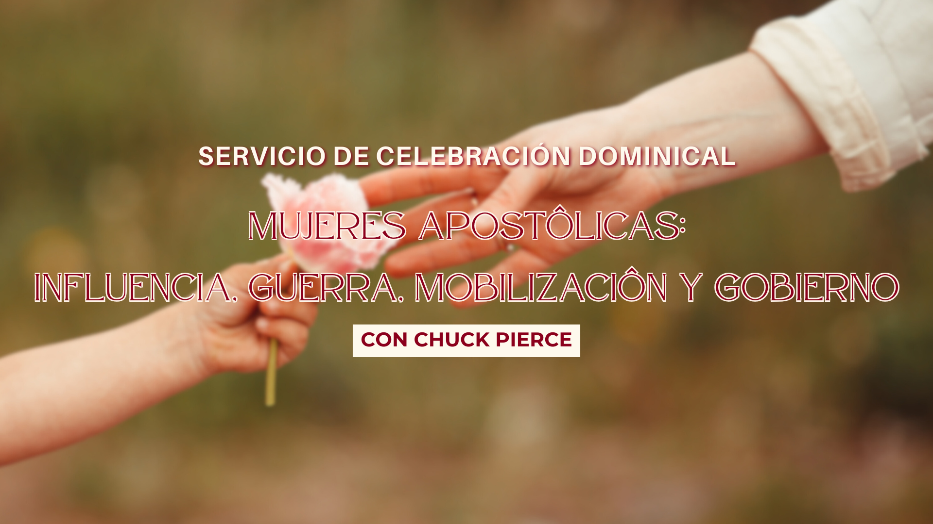 Servicio de Celebración con Chuck Pierce (05/11) - 9am