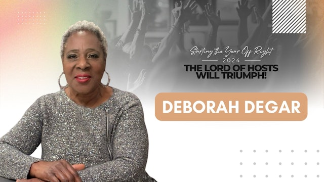 Starting the Year Off Right 2024 - Deborah DeGar