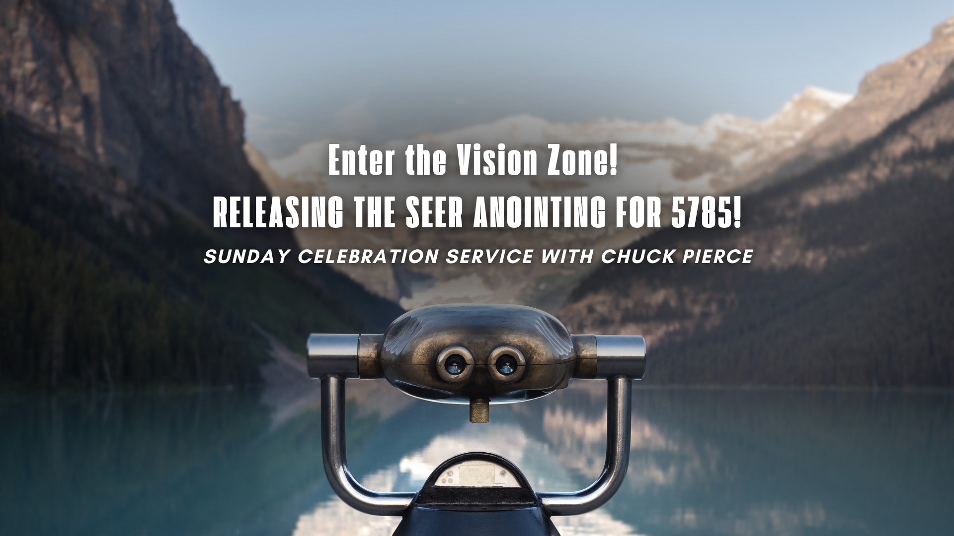 Sunday Celebration - Chuck Pierce (10/13) 9 AM 