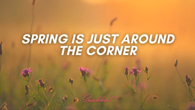 Shabbat: Spring is Just Around the Co...