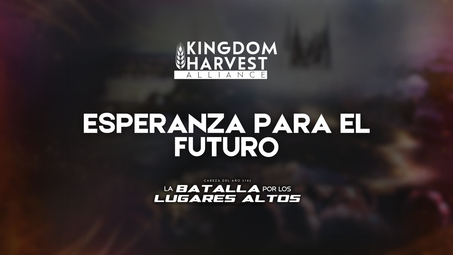 [ESP] HOTY 5785 - KHA Session 2 (10/4) 2PM