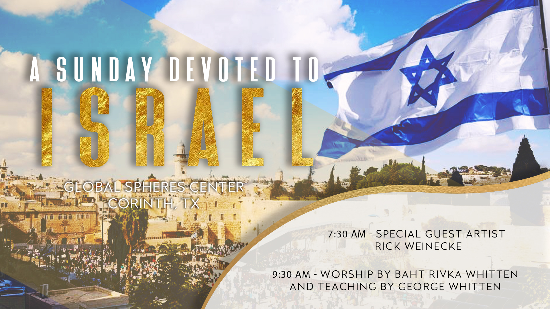 Celebration Service with Baht Rivka Whitten and George Whitten - (01/20)