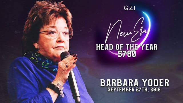 Head of the Year 5780 (9/27) - Barbara Yoder