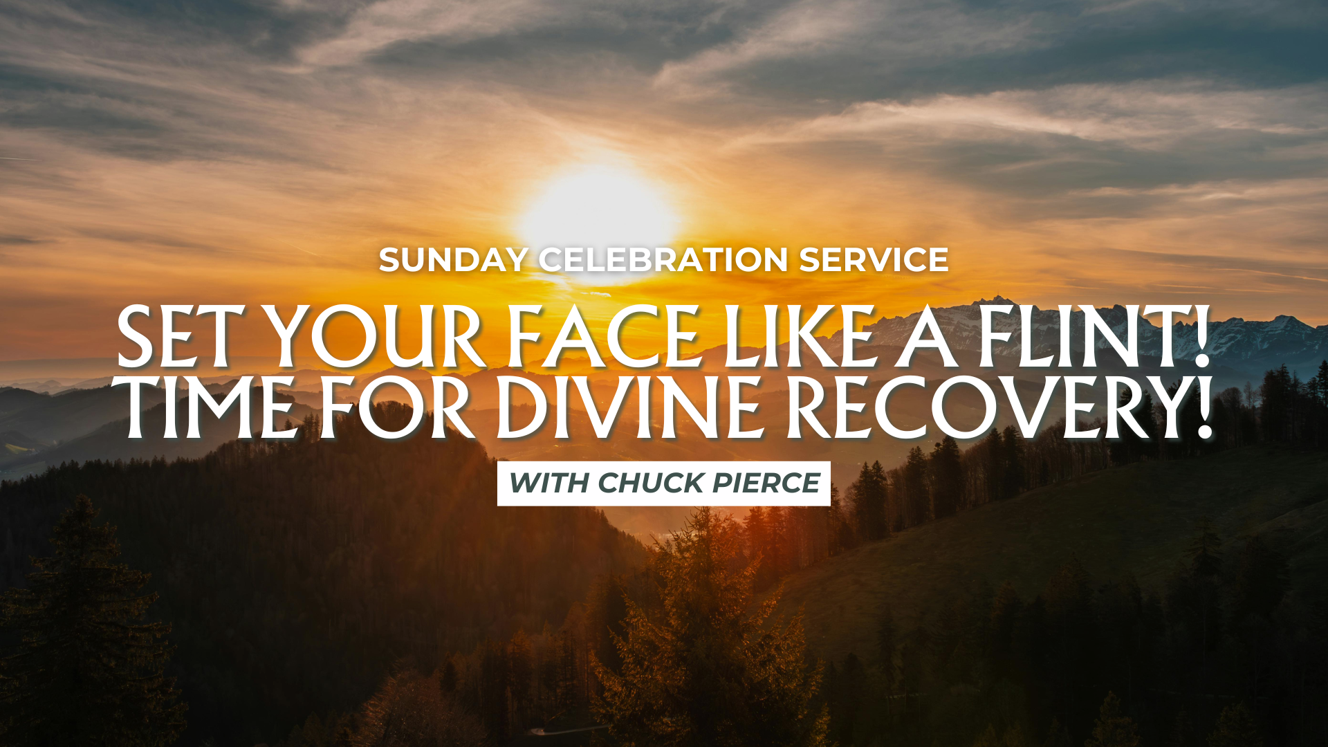 Sunday Celebration Service with Chuck Pierce (11/09) 9 AM