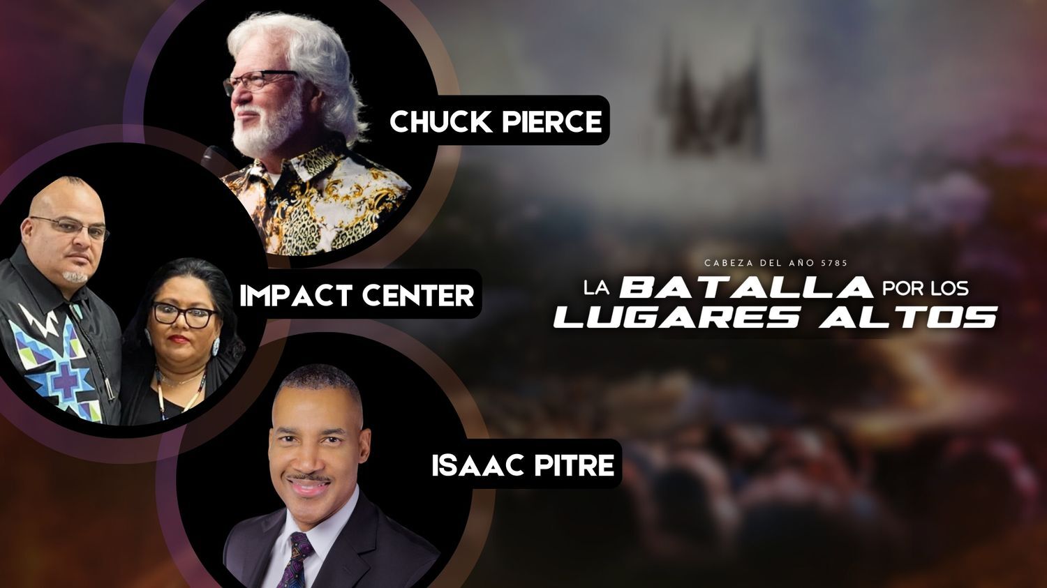 [ESP] HOTY 5785 - Chuck Pierce, Native Worship and Isaac Pitre (10/4) 7PM