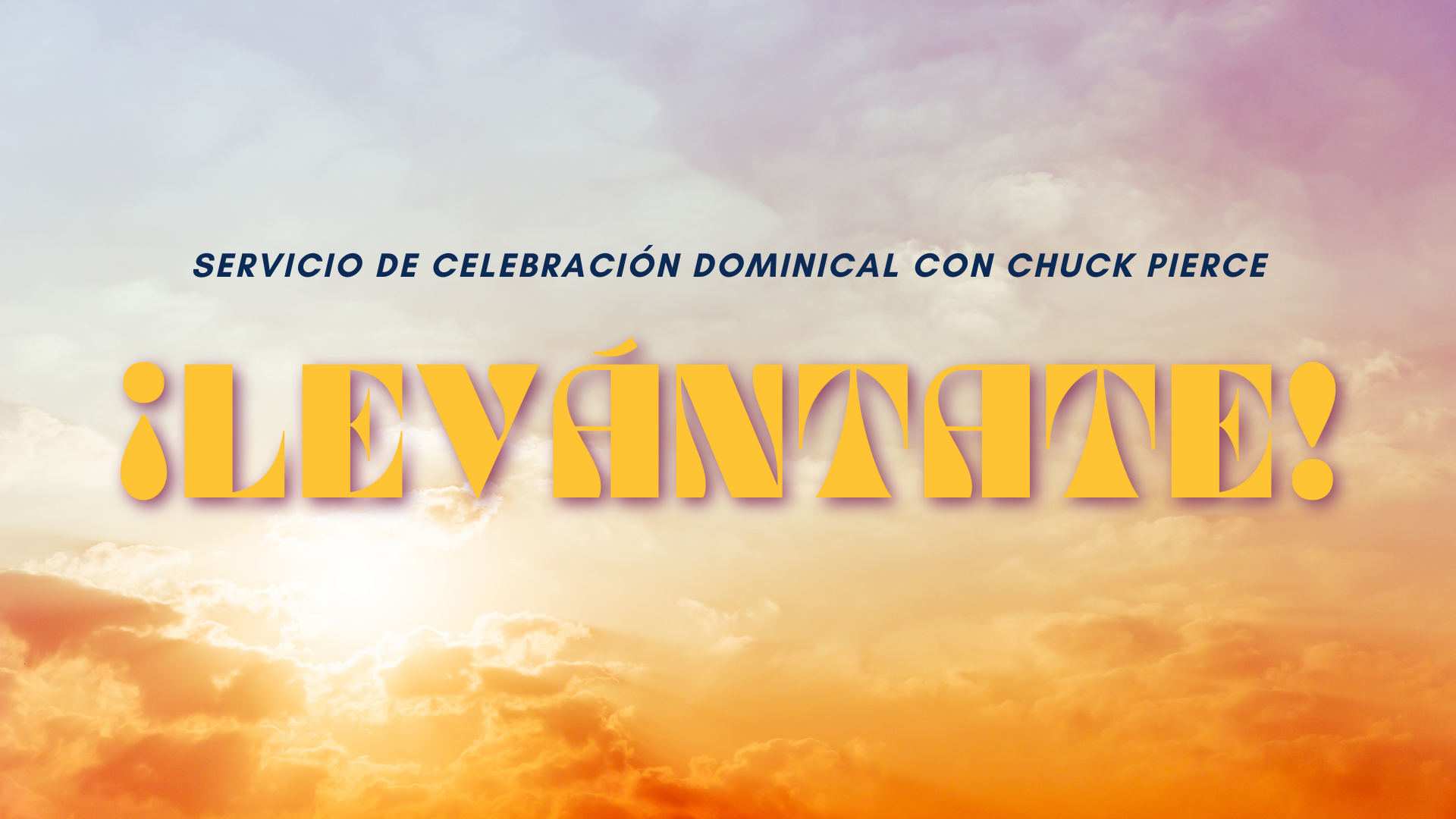 Servicio de Celebracion - Chuck Pierce (3/31) 9AM