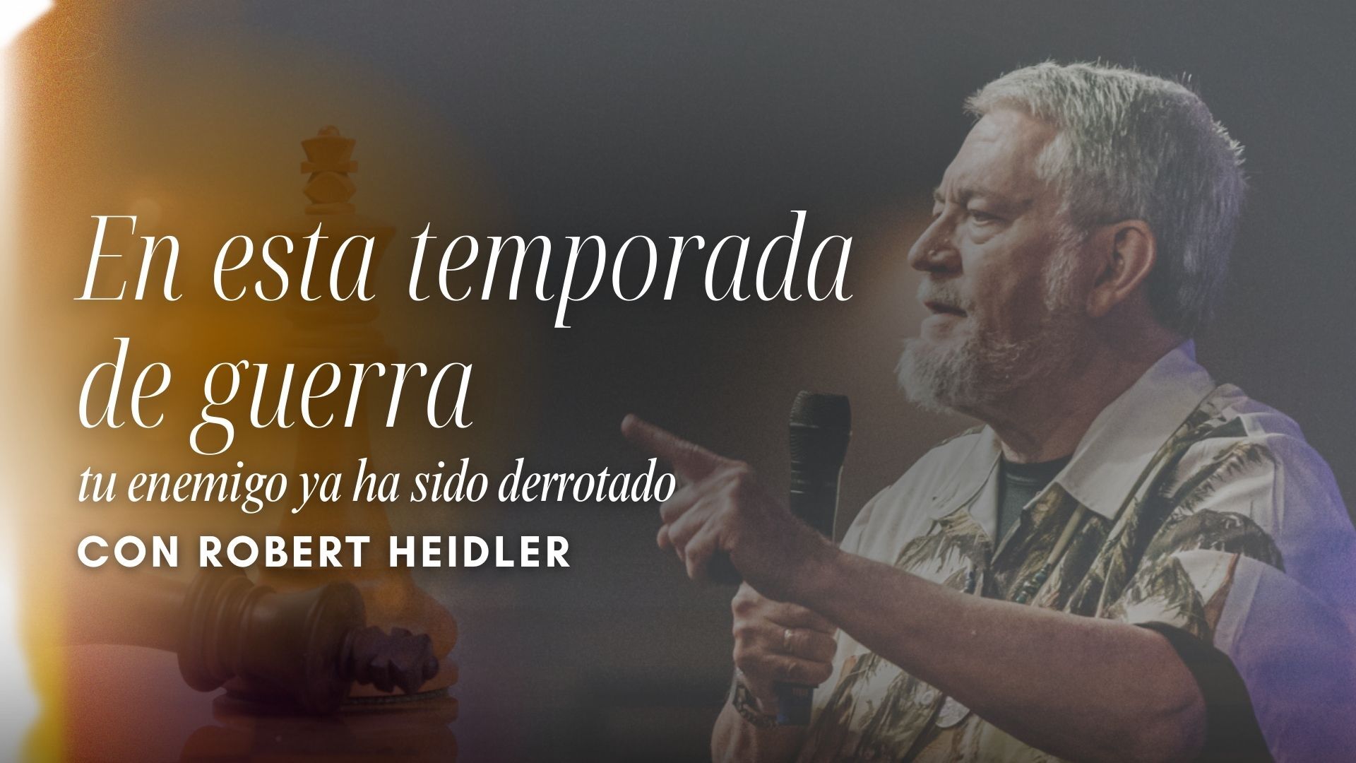 Tu Enemigo ya ha Sido Derrotado con Robert Heidler (04/18) 7PM