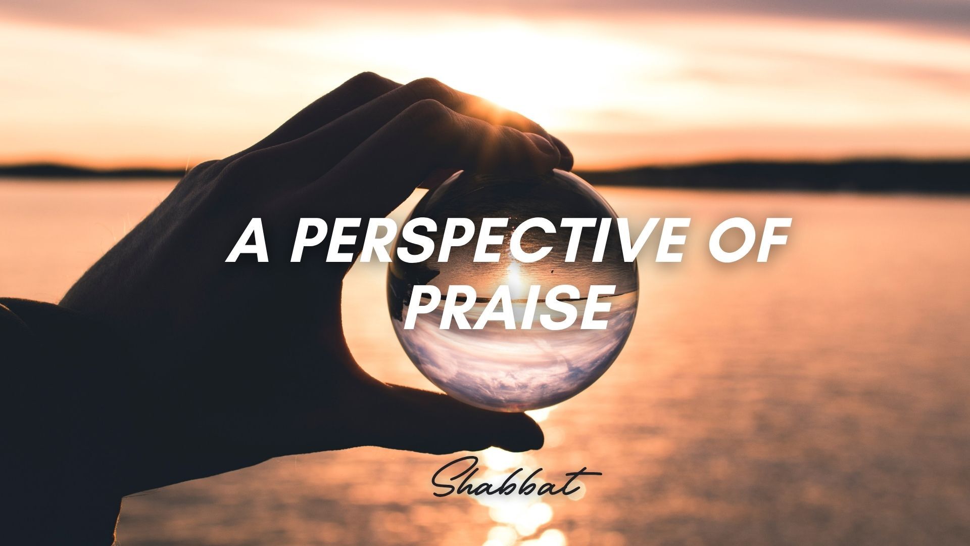 Shabbat: A Perspective of Praise (7/31/26)