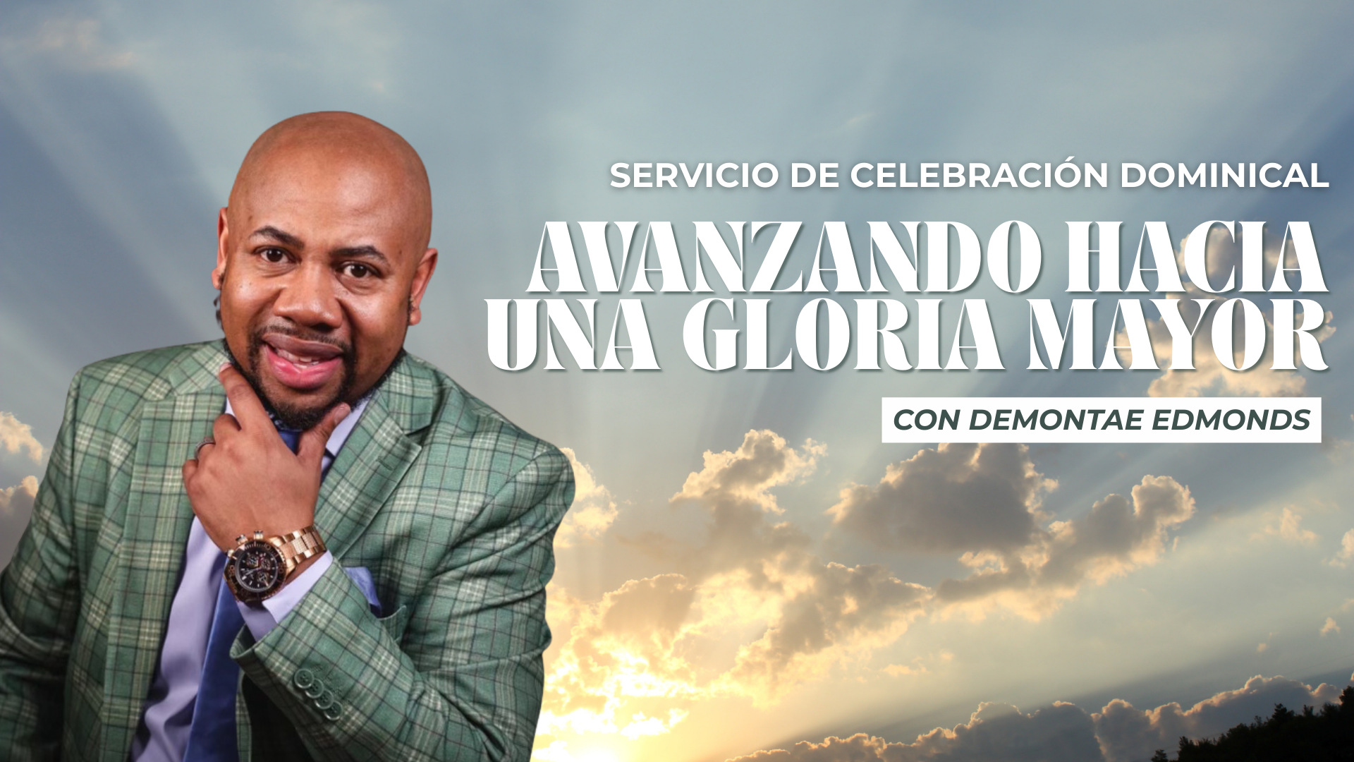 Servicio De Celebración Dominical con Demontae Edmonds (12/07) 9AM
