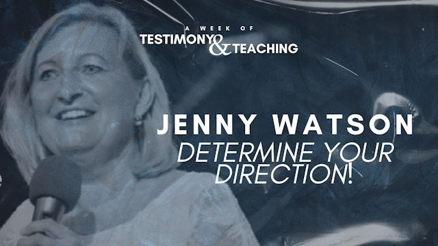 Jenny Watson - Determine Your Direction