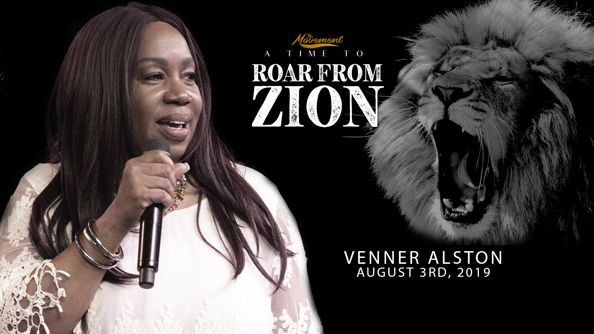 A Time to Roar From Zion - Saturday Afternoon - Venner Alston