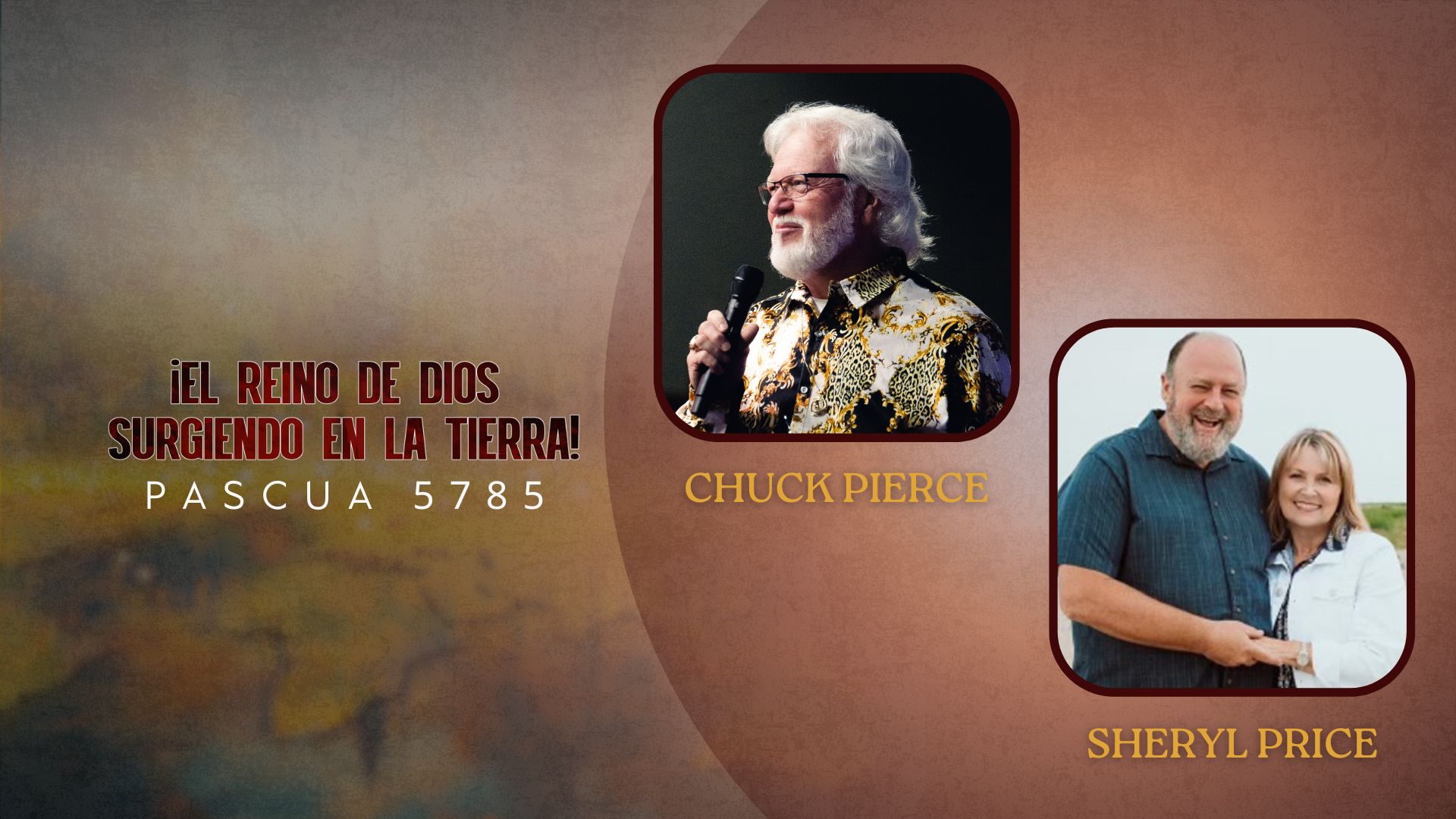 [ESP] Passover 5785 - Chuck Pierce & Sheryl Price 9AM (4/11)