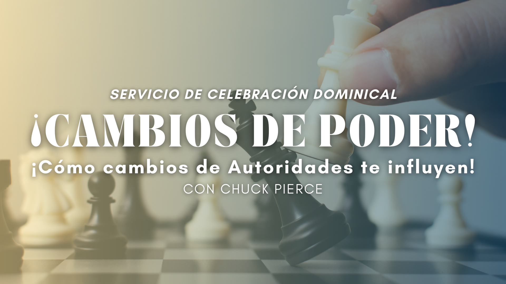 [ESP] Sunday Celebration: Chuck Pierce (1/19) 9 AM