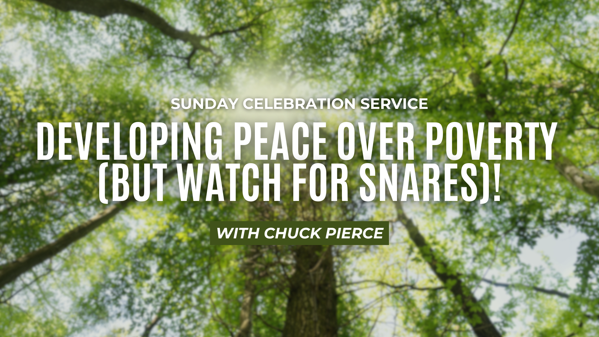 Sunday Celebration Service (8/3) 9am