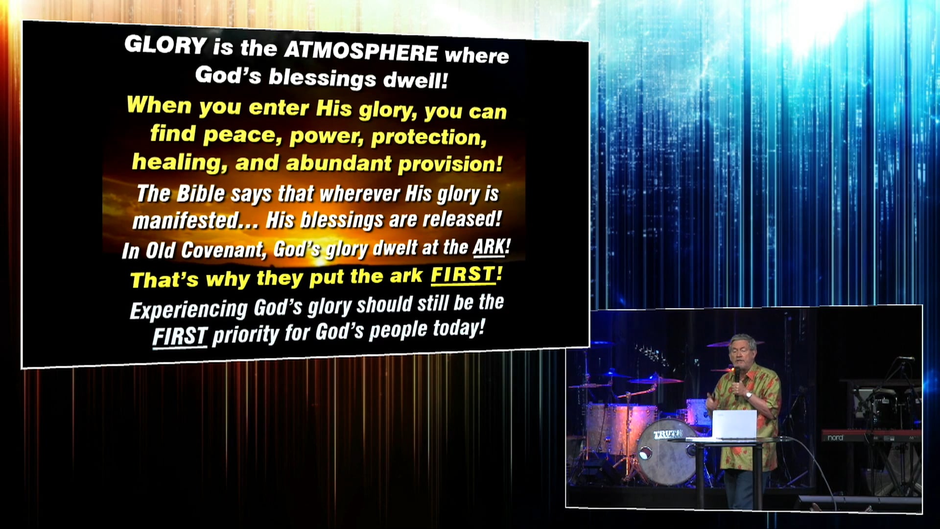 The Ark Goes First: Establishing God's Glory in the Earth Realm