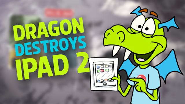 Dragon Destroys iPad 2