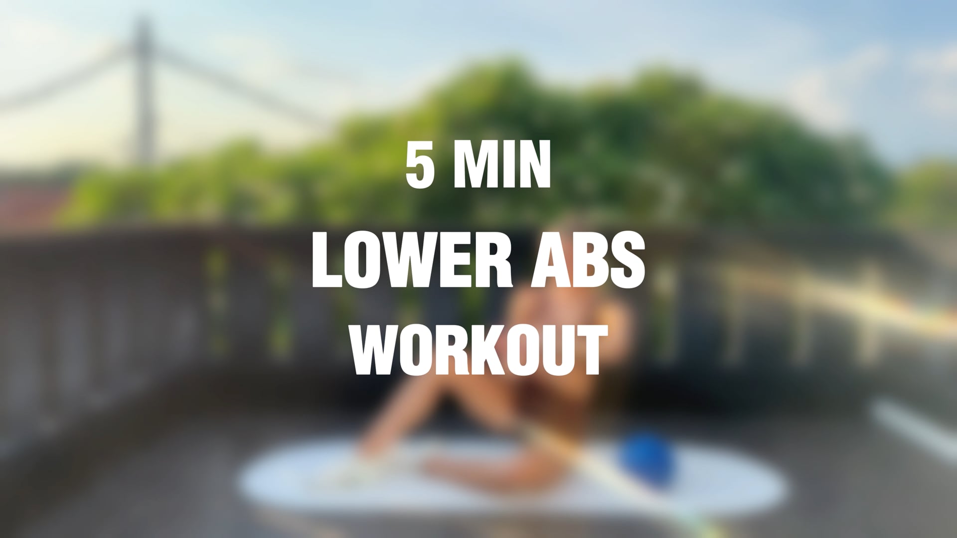5 MINUTES LOWER ABS WORKOUT