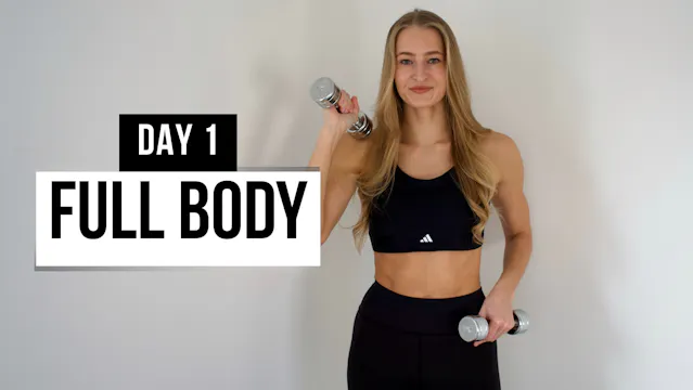 DAY 1 - FULL BODY STRENGTH AT GYM