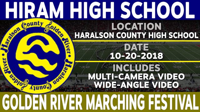 Hiram High School - Golden River Marching Festival