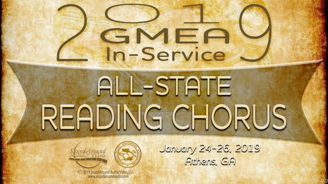2019 All State Reading Chorus