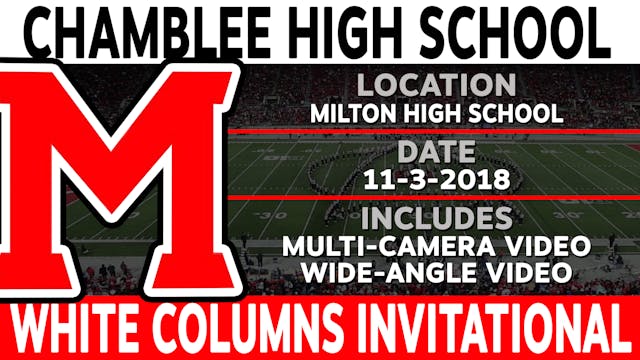 Chamblee High School - White Columns Invitational