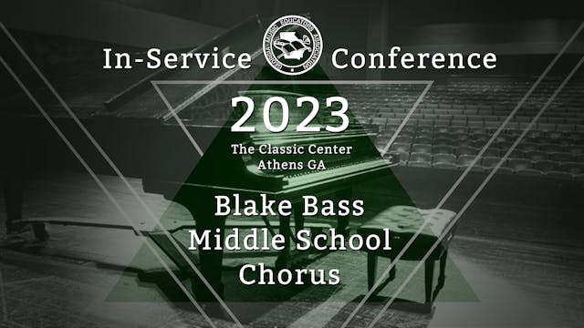Blake Bass Middle School Chorus