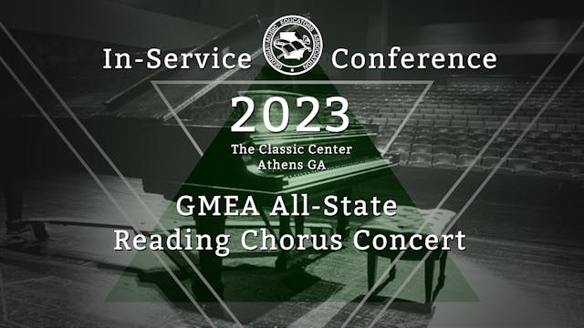 GMEA All-State Reading Chorus Concert