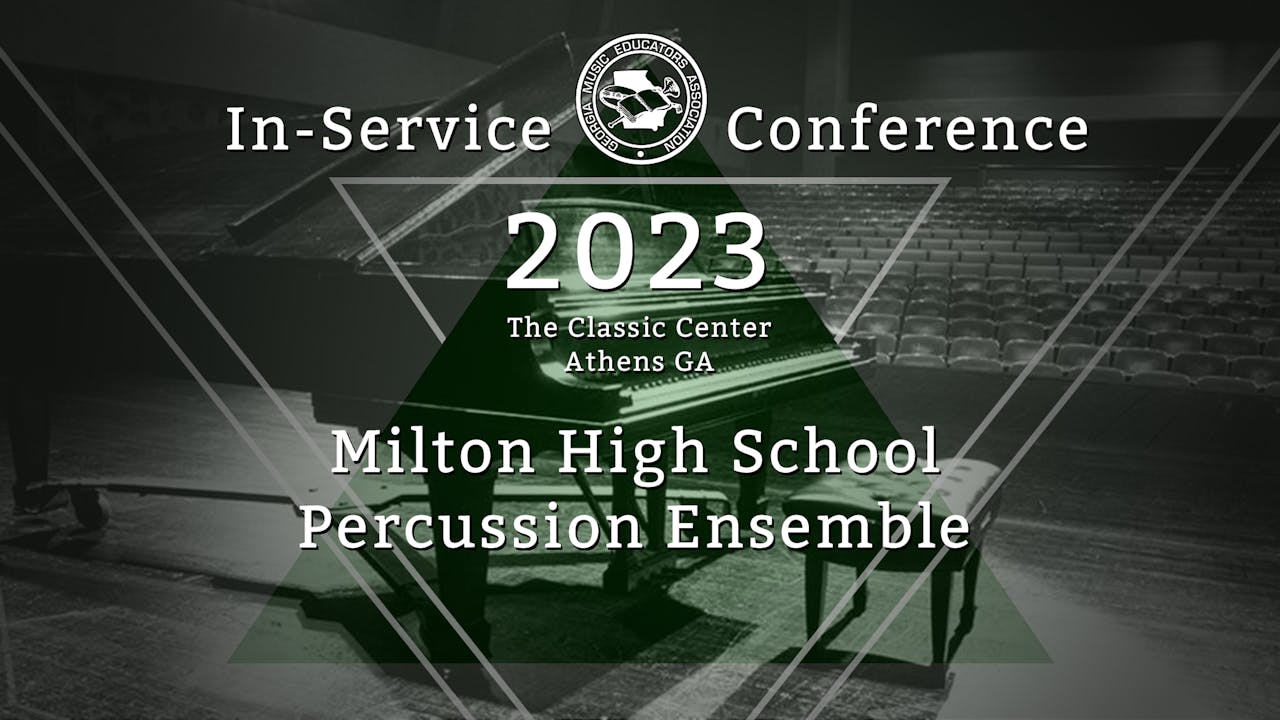 Milton High School Percussion Ensemble