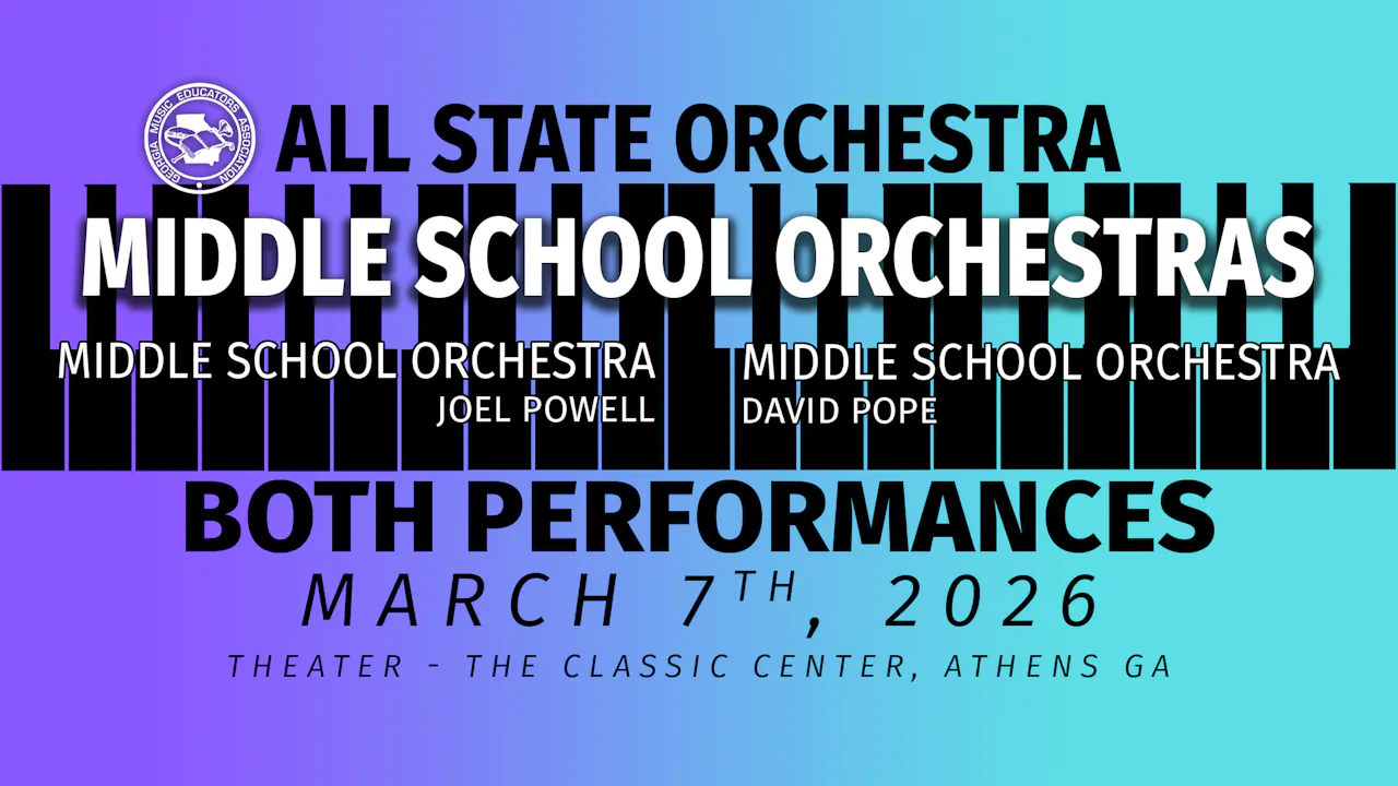 26 Group 7- both Middle School Orchestras