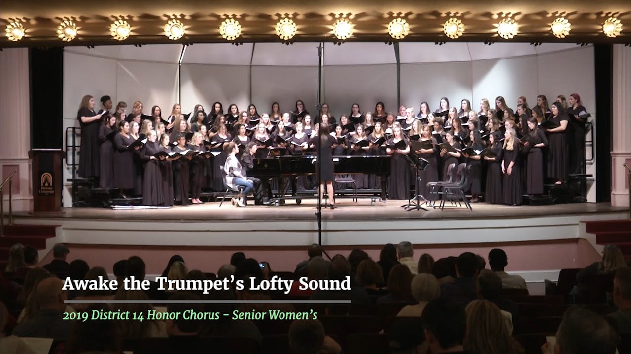 Senior Women's Chorus 2019 District 14 Honor Chorus SAAV NOW