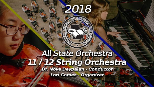 2018 All State 11/12 String Orchestra