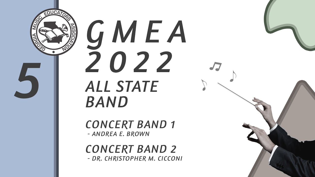 2022 All State Band Concert School Bands