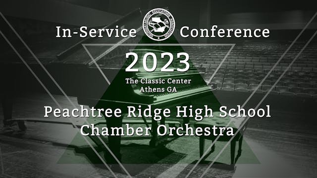 Peachtree Ridge High School Chamber Orchestra