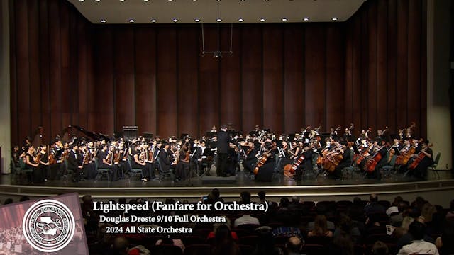 2024 All State - 9-10 Full Orchestra - Droste