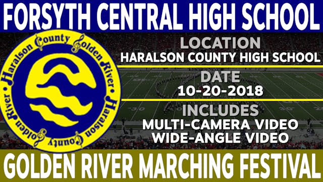 Forsyth Central High School - Golden River Marching Festival