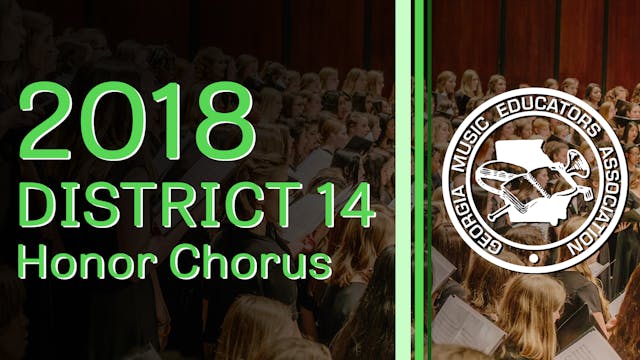 2018 District 14 Honor Chorus