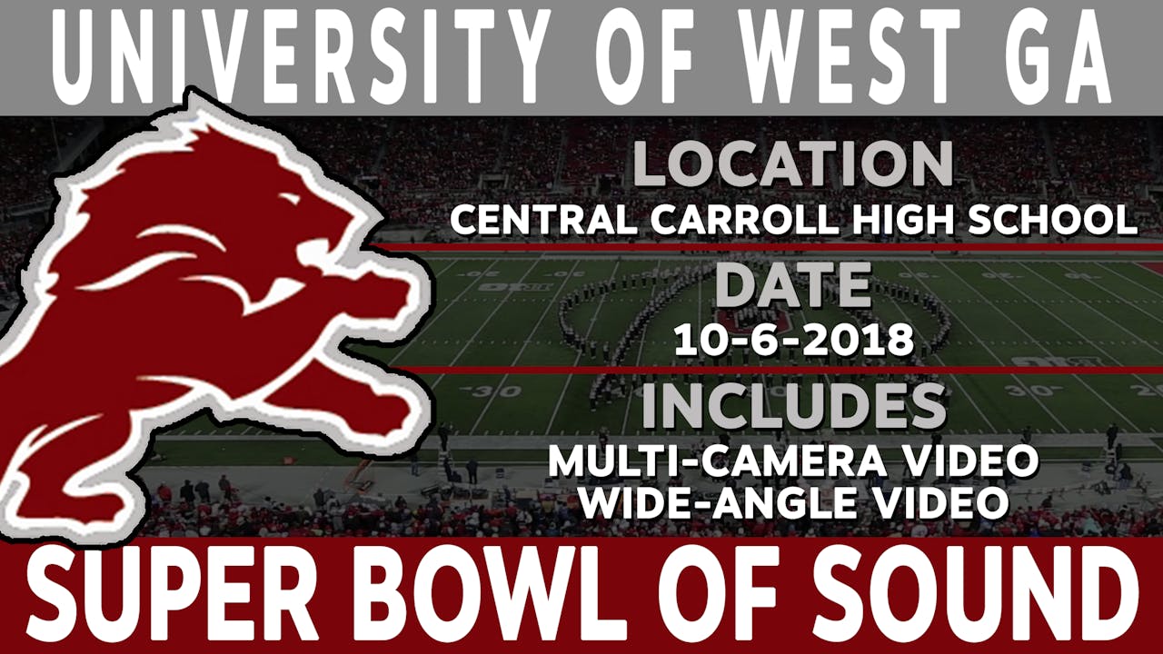 University Of West GA - Super Bowl Of Sound