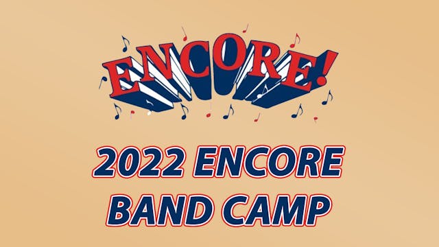 ENCORE! 2022 - Cannady Band