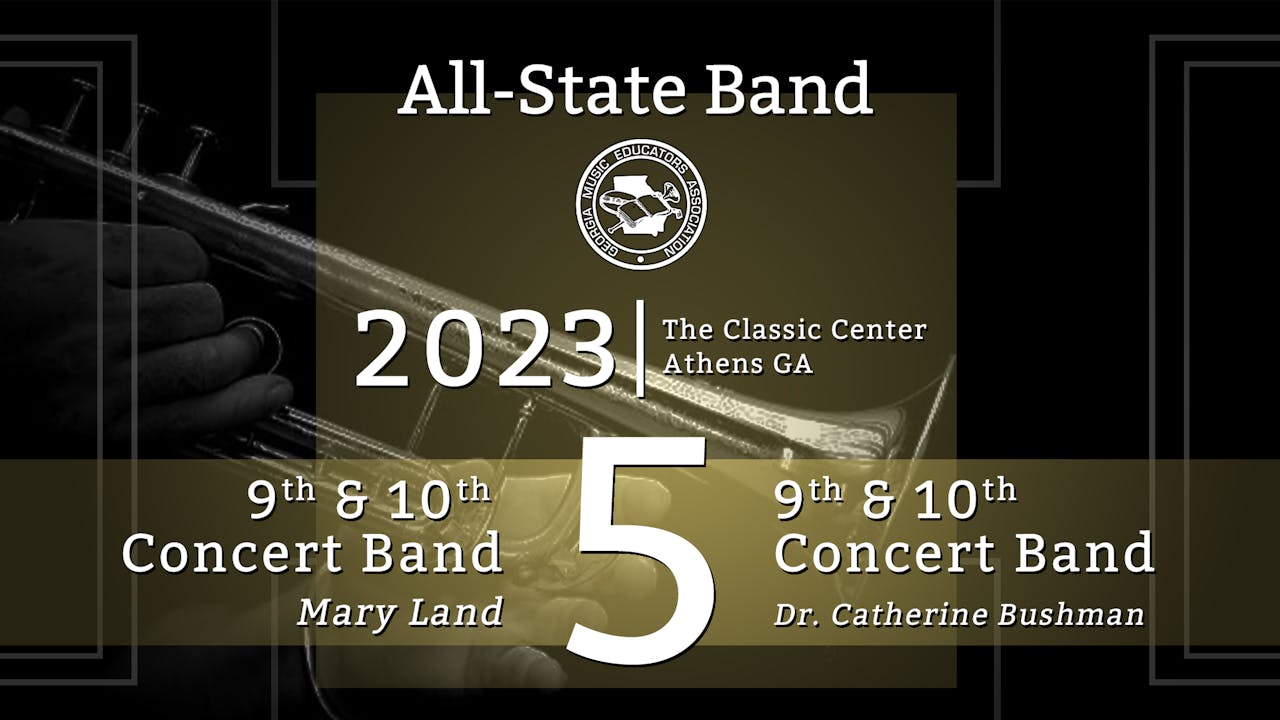 2025 All State Band Group 5 9/10 Concert Bands SAAV NOW