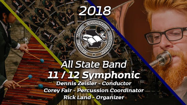 2018 All State 11/12 Symphonic Band