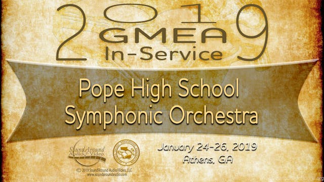 Pope High School Symphonic Orchestra