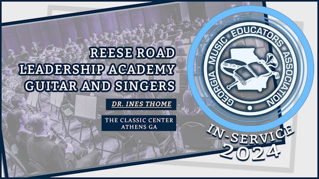 Reese Road Leadership Academy Guitar and Singers