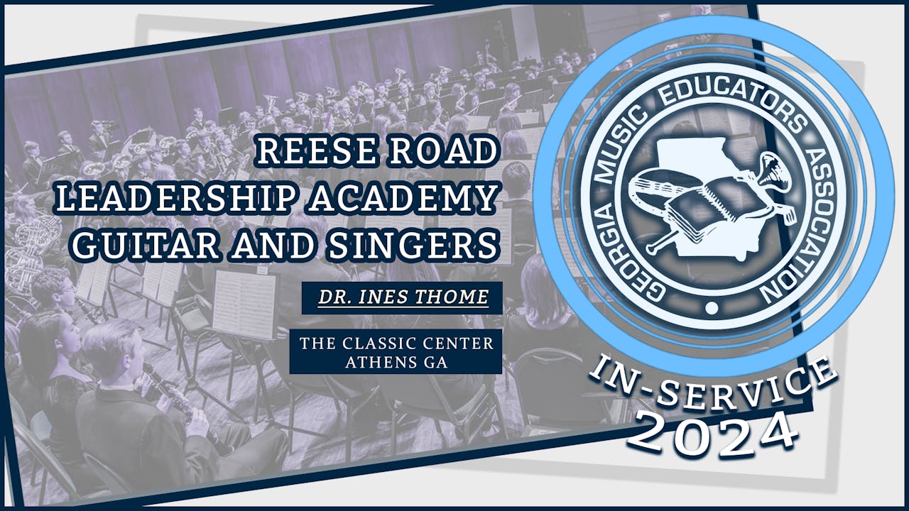 Reese Road Leadership Academy Guitar and Singers