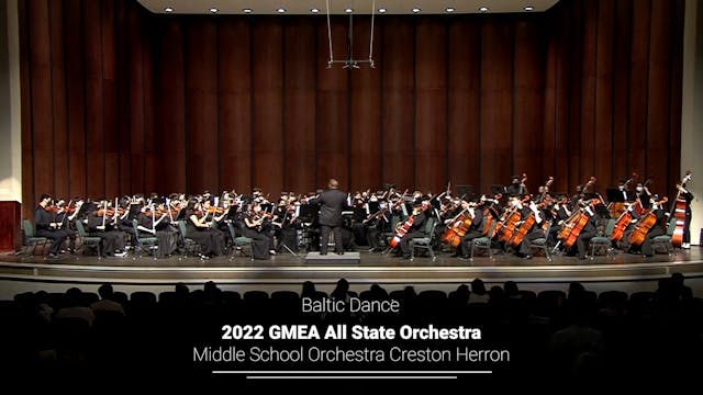GROUP 7 - ALL-STATE MIDDLE SCHOOL ORCHESTRA - CRESTON HERRON