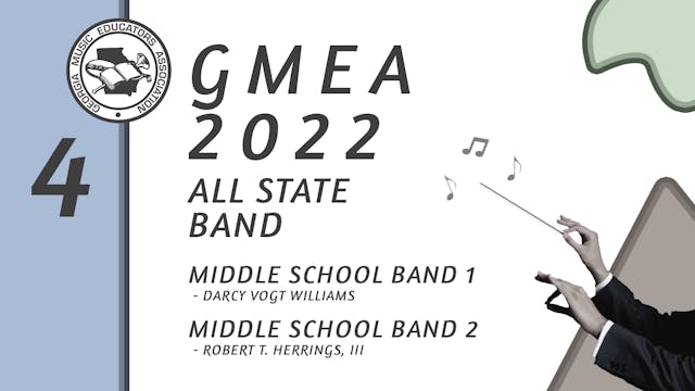 2022 All State Band Middle School Bands