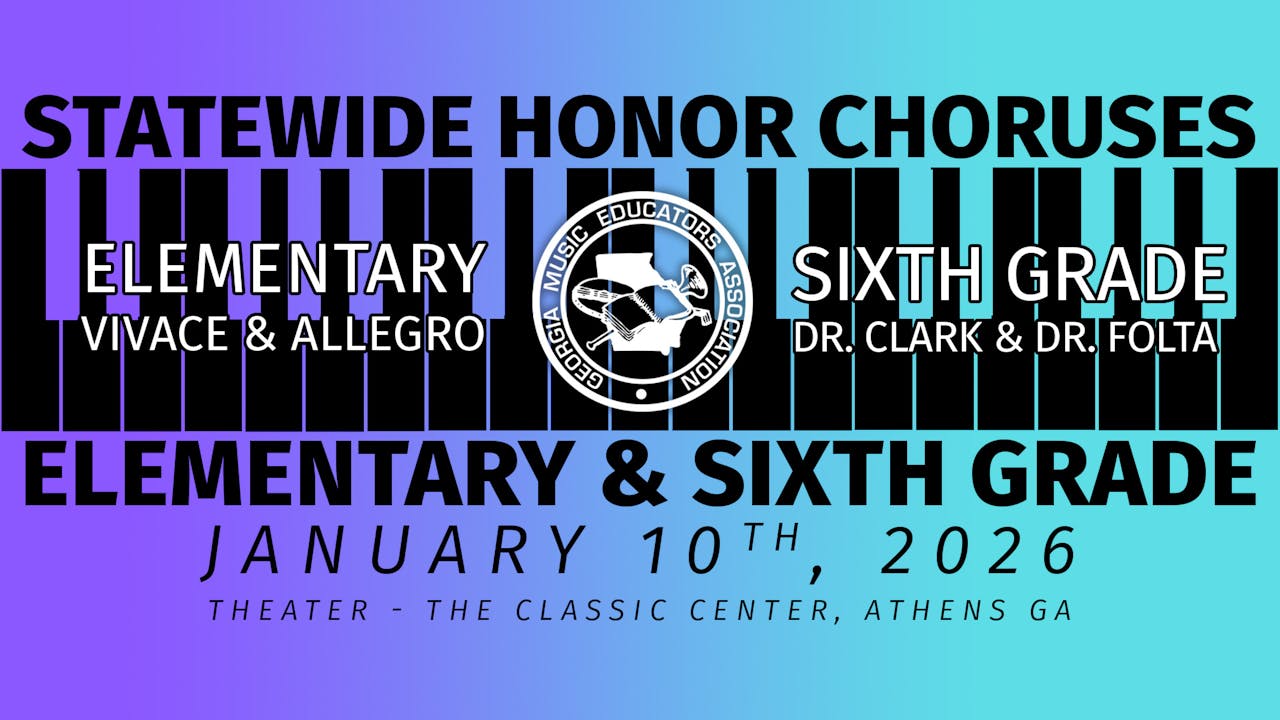 2026 Statewide Honor Choruses